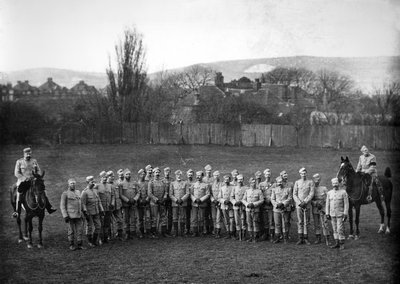 Officiers des Queens Westminster Volunteers (13th Middlesex), c.1890s - Francis G. O. Stuart